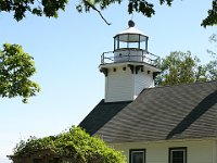Mission Point Lighthouse was built in 1870 and deactivated in 1933.