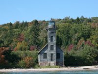 First Lighthouse on Lake Michigan
